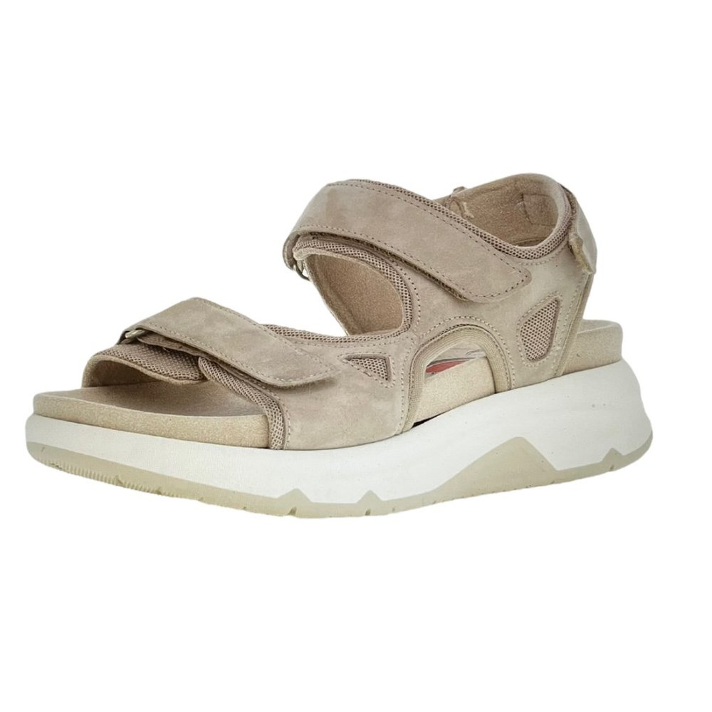 NWT GABOR Rollingsoft Soft Nubuk/Mesh Walking Sandals - Size 6.5